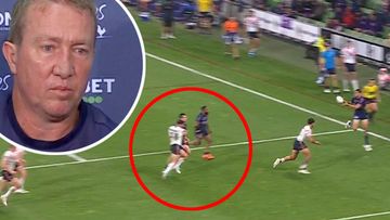 Roosters coach Trent Robinson was left &quot;frustrated&quot; by Victor Radley&#x27;s sin bin.