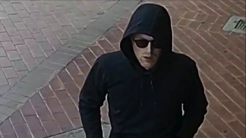 Police have released CCTV footage of the robber.