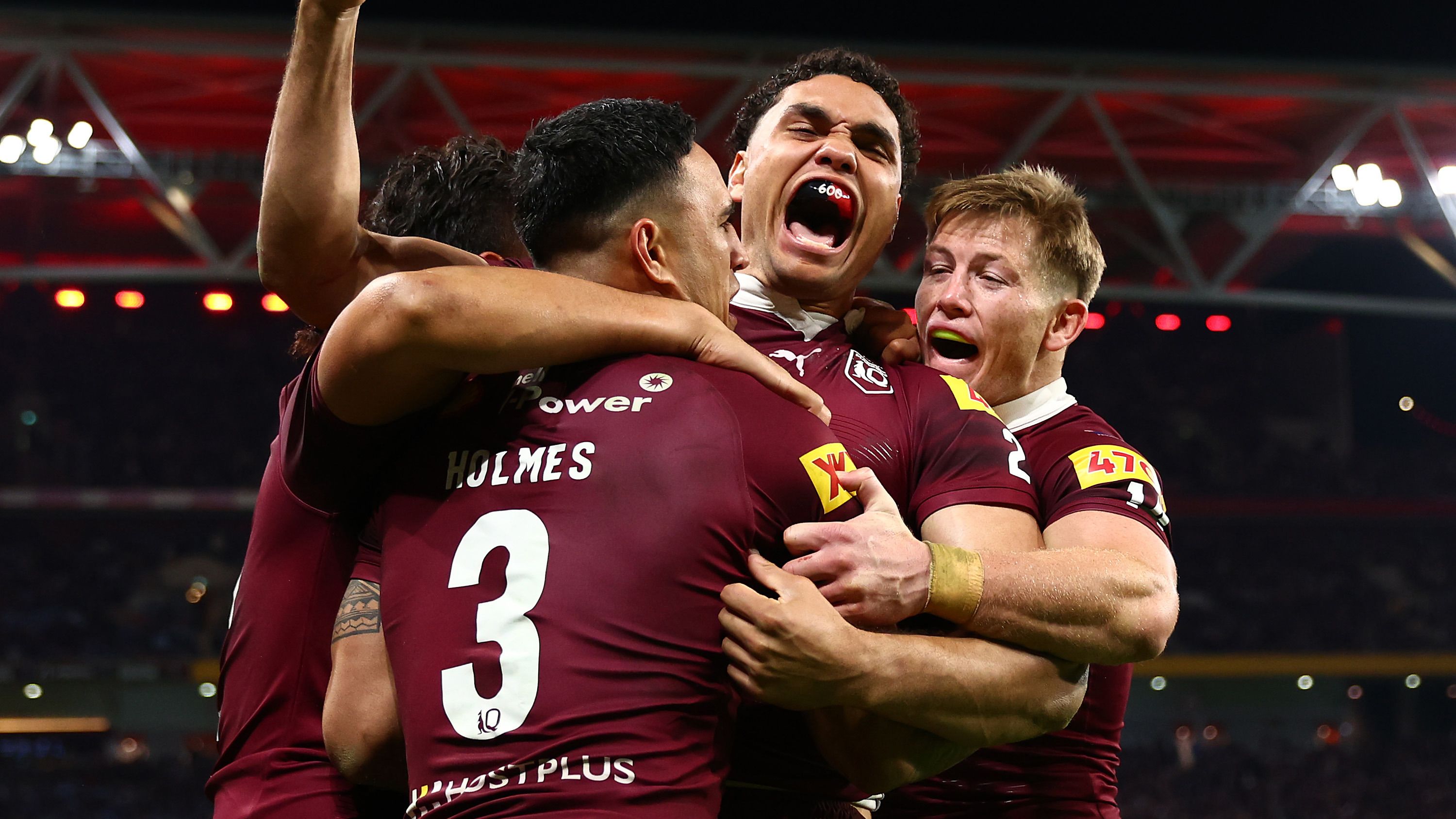 BRISBANE, AUSTRALIA - JUNE 21: during game two of the State of Origin series between the Queensland Maroons and the New South Wales Blues at Suncorp Stadium on June 21, 2023 in Brisbane, Australia. (Photo by Chris Hyde/Getty Images)