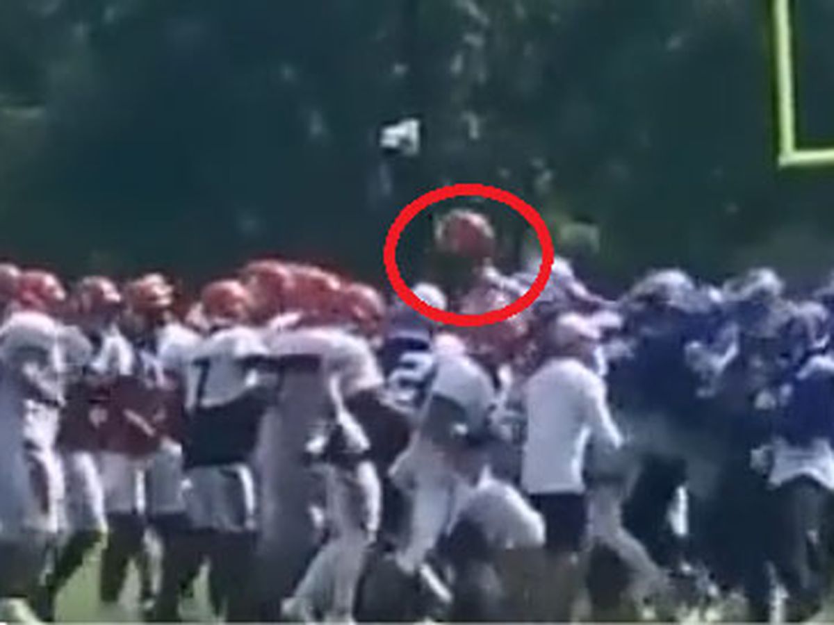 La'el Collins vs Leonard Floyd scuffle ends Bengals vs Rams practice -  Cincy Jungle