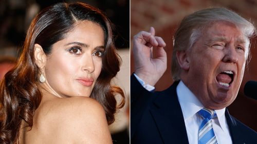 Actress Salma Hayek claims Donald Trump harassed her when she wouldn’t date him