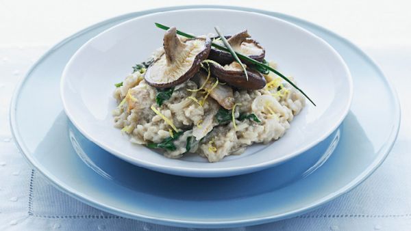 Chicken and Mushroom Risotto