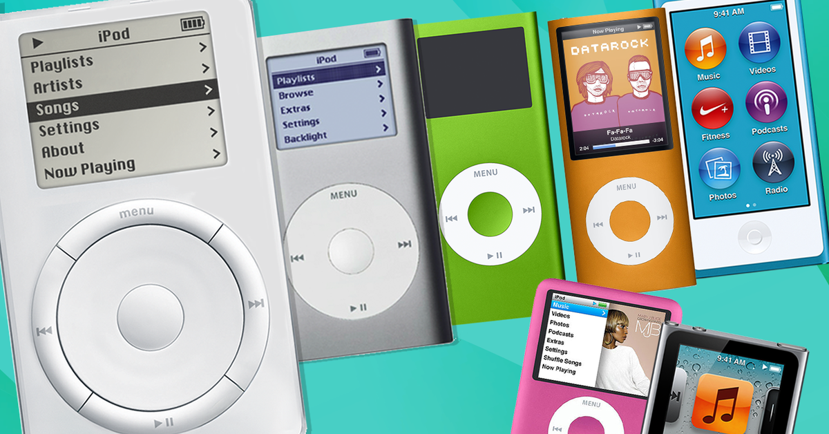 evolution of the ipod