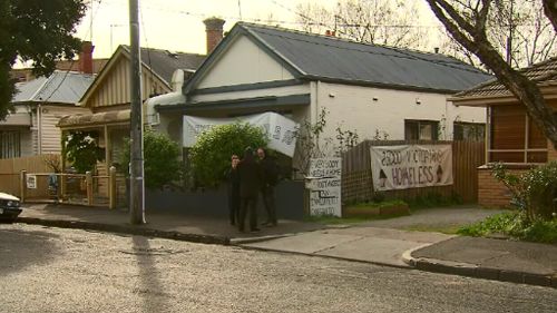 Victorian squatters left in darkness as power switched off in homes