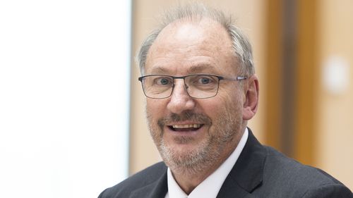 John Mullen during a hearing at Parliament House