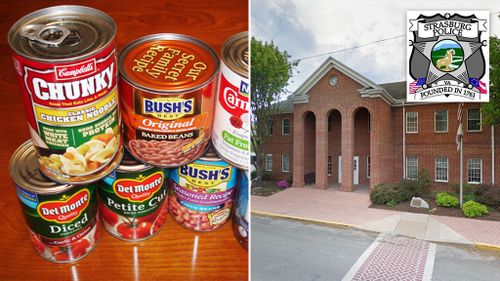 Town invites residents to pay parking tickets with canned food for charity