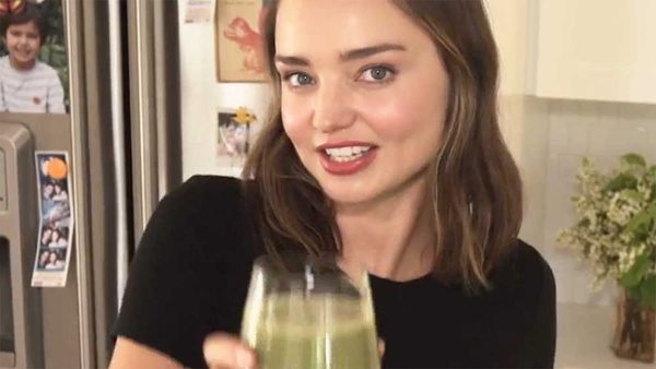 Miranda Kerr's pre-wedding detox smoothie recipe for Vogue