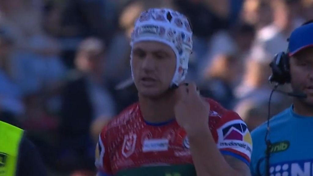 Kalyn Ponga's HIA sends a scare through Knights camp during loss to Cronulla Sharks 