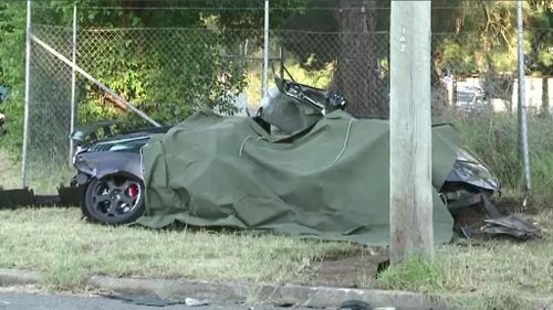 NSW man dies after crashing Lamborghini into power pole