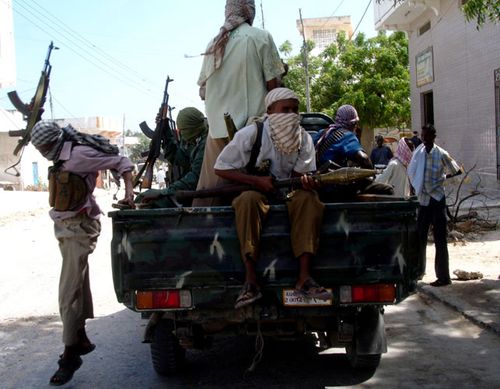 Al-Shabaab fighters in Somalia. (Photo: AP).