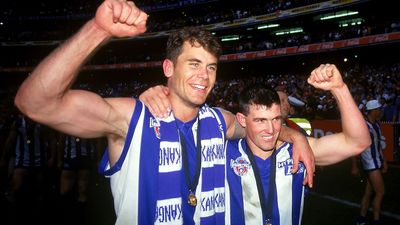 Wayne Carey and Anthony Stevens