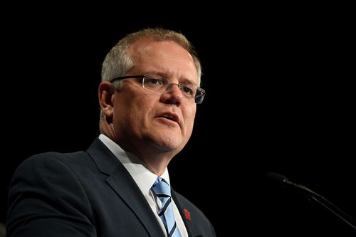 Mr Morrison told a Lifeline lunch, he prayed for the children.