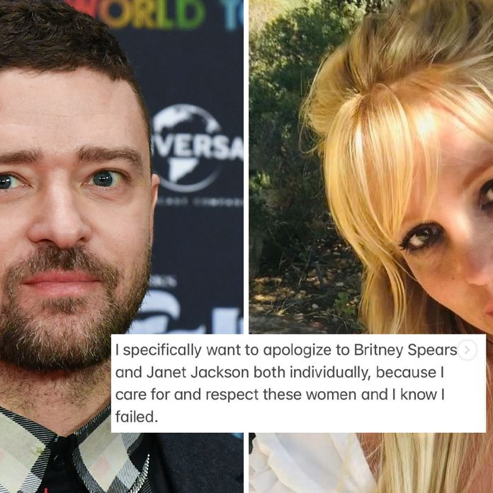 Justin Timberlake apologises to Britney Spears and Janet Jackson, says 'I  know I failed