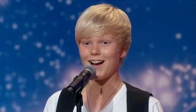 Jack Vidgen chante sur Australia's Got Talent