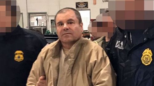Mexican drug lord Joaquin "El Chapo" Guzman is being tried in the US.