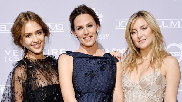 The sisterhood: Jessica Alba, Jennifer Garner and Kate Hudson are helping less fortunate mums. Image: Getty