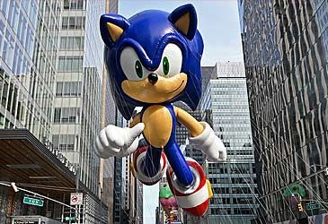 Which company produces Sonic the Hedgehog?