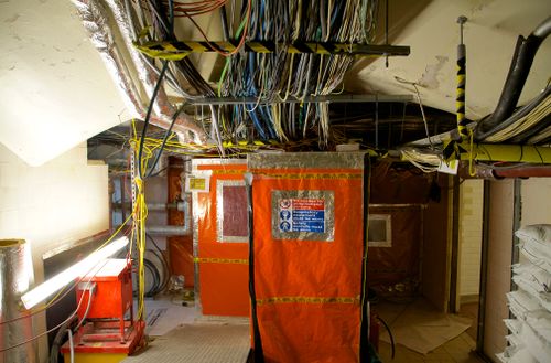 One of the biggest problems affecting the repair and maintenance of the Palace is the existence of asbestos throughout the building. Picture: UK Parliament