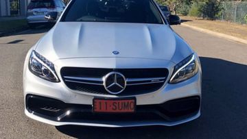 A Sydney man's luxury Mercedes-Benz was stolen from a gun-wielding thief. Picture: Supplied.