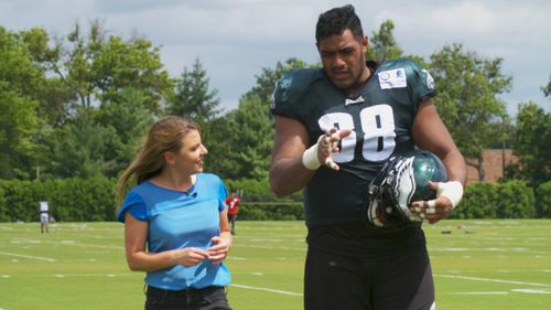 From Affable Aussie to Nasty Bodyguard: The Evolution of Jordan Mailata