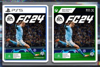 9PR: EA SPORTS FC 24 game cover for PlayStation 5 and Xbox Series X