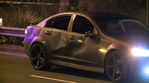 Police hunt men who attacked car during road rage incident in Sydney