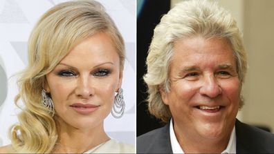 Pamela Anderson and Jon Peters