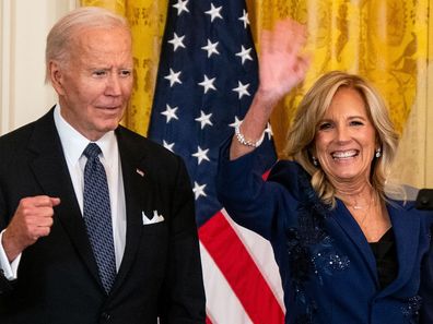 donald trump inauguration note jill biden sent to melania trump