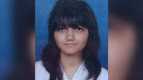 Schoolgirl, Aneri Patel, who was killed while waiting for a bus. (Supplied)