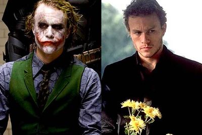 <B>Oscar winner:</B> <I>The Dark Knight</I> (2008). His version of the Joker kept people on the edge of their seats, the maniacal movements, disturbing facial expressions and general unpredictability cemented him into the nightmares of Gotham (and the world) in this, his final role. <br/><br/><B>Stinker:</B> <I>The Order</I> (2003). Well before Ledger was anything more than a pretty face, he struggled through roles like this: a young priest investigating the supposed suicide of his mentor.