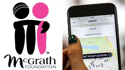 Uber to donate $10 for each new ride to McGrath Foundation 