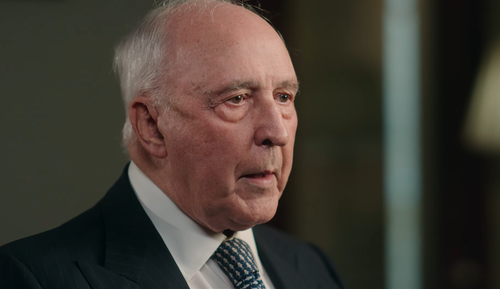 Former prime minister Paul Keating.