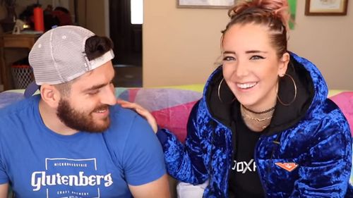 Julien Solomita and Jenna Marbles gave the schoolboy a shout out to Marbles' 17 million followers. (YouTube)