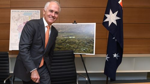 Turnbull government confirms it will build Western Sydney Airport at Badgerys Creek