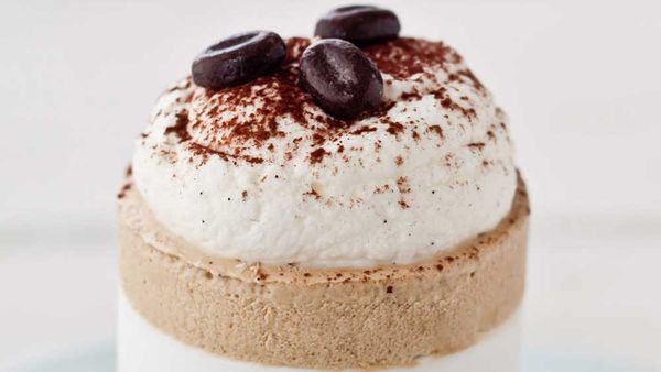 Ice coffee souffle