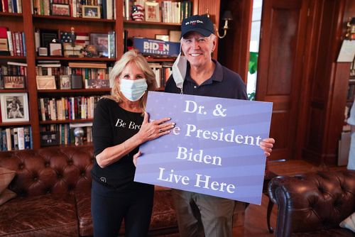 First pics of Biden since election victory