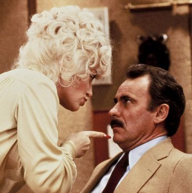 Dolly Parton and Dabney Coleman in 9 to 5 (1980)