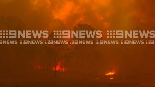 Emergency level fire storm rages through parts of northern NSW.