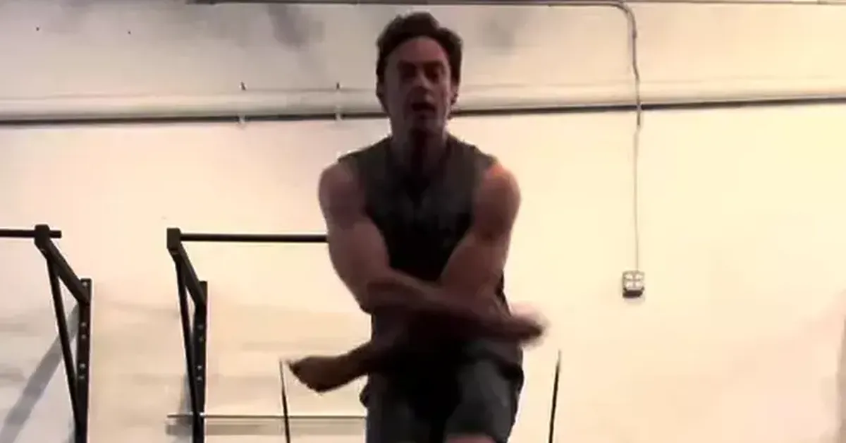 Hugh Jackman stuns 34 million followers with his impressive jump rope skills after live show mishap