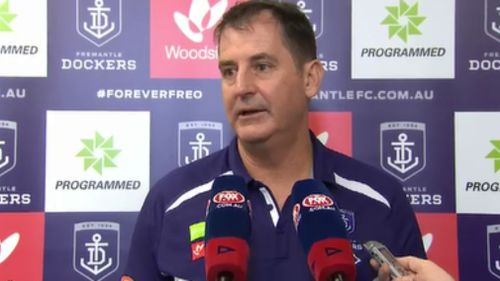 Ross Lyon is accused of making inappropriate comments towards a junior staff member. (9NEWS)