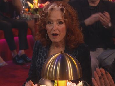 Bonnie Raitt wins Song of the Year at the 2023 Grammys.