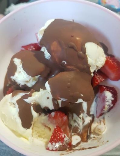 A woman has replicated Cottee's Ice Magic with Nutella