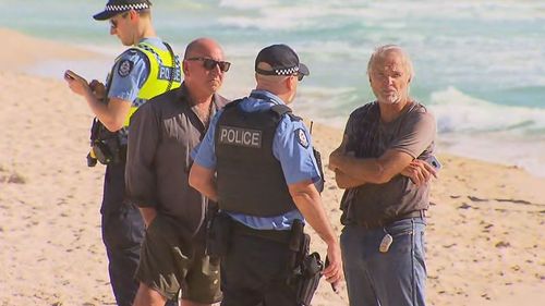 Police investigate after light aircraft ditched into the ocean of City Beach in Perth