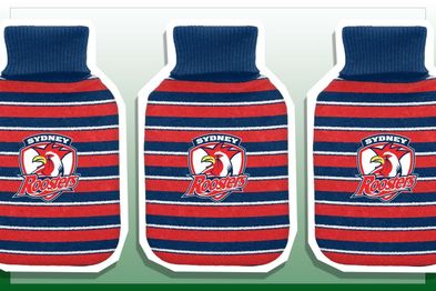 9PR: Roosters Hot Water Bottle and Cover