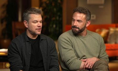 Matt Damon and Ben Affleck chat to CBS News 