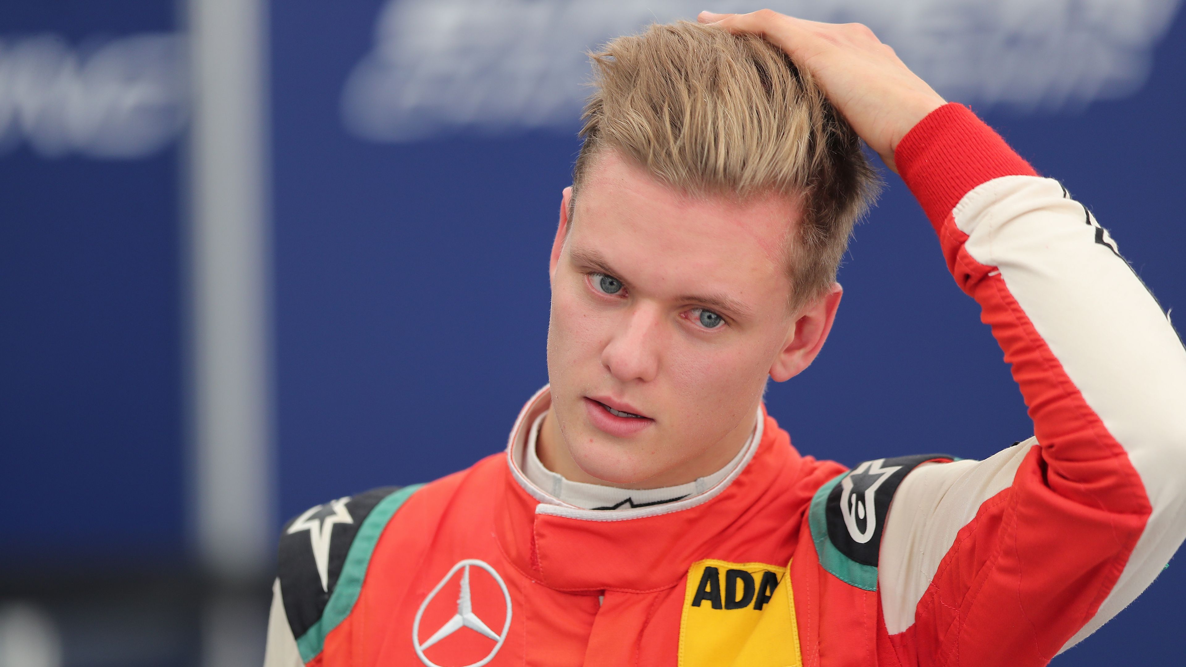 Mick Schumacher at Hockenheimring in Germany.