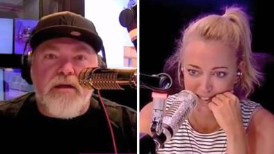 Kyle Sandilands and Jackie O