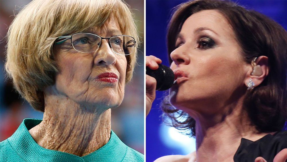 Pop icon Tina Arena lobs one at Margaret Court over same-sex marriage during Newcombe Medal presentation