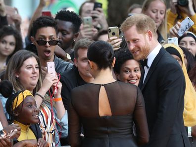 Fan reacts to seeing Meghan Markle at Lion King premier in London