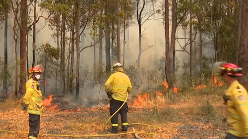 Buladelah bushfire warnings
